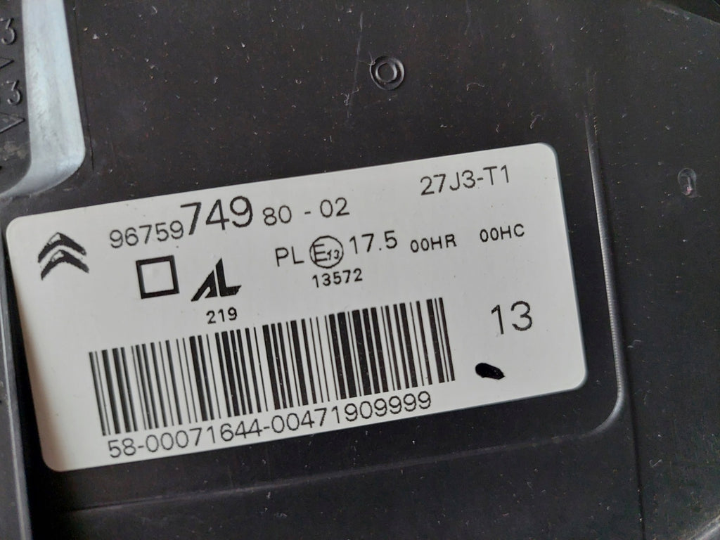 Frontscheinwerfer Citroën C4 Picasso II 9675974980-1 Links Headlight