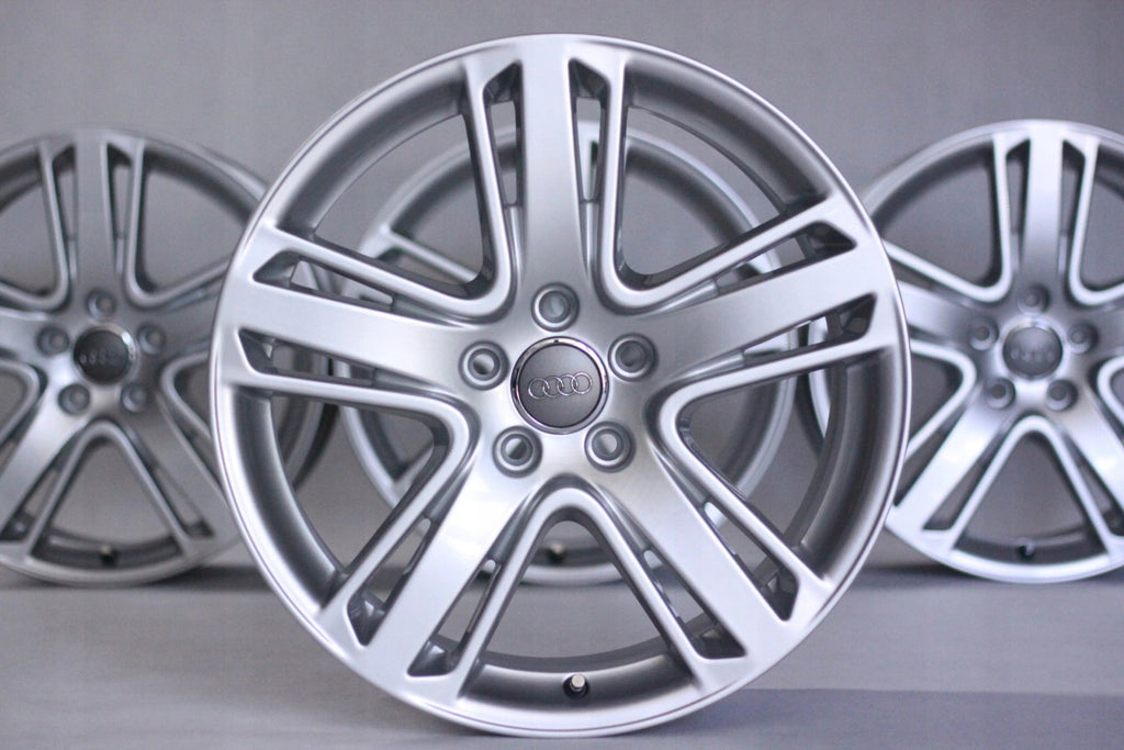 4x Alufelge 18 Zoll 8.0" 5x112 46ET Glanz Silber 8V0601025AP Audi A3 Rim Wheel FEL6064149211fq