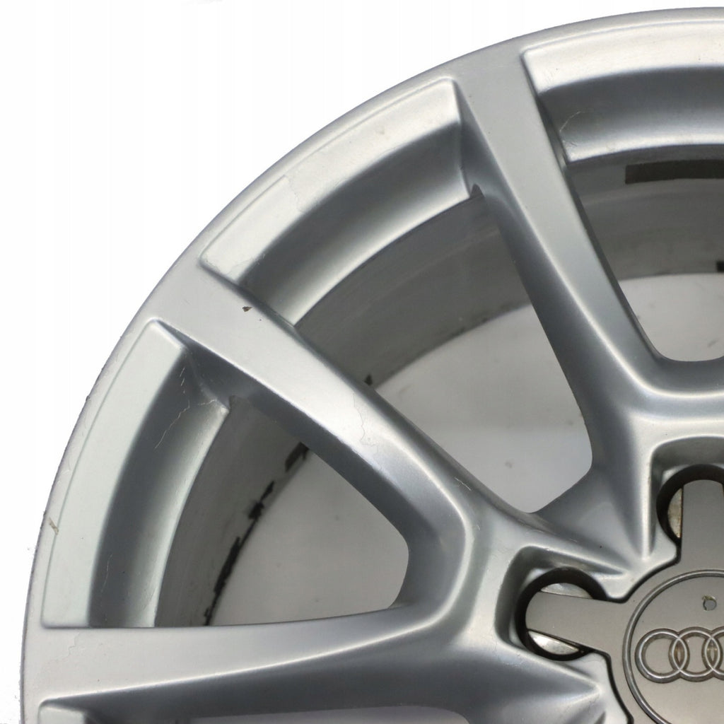 1x Alufelge 18 Zoll 8.0" 5x112 39ET Glanz Silber 8R0601025 Audi Q5 Rim Wheel FEL6952237562sn