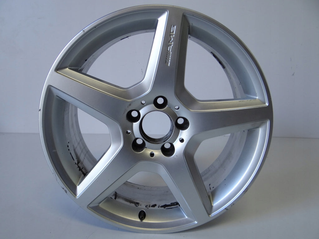 1x Alufelge 18 Zoll 7.0" 5x112 49ET Glanz Silber A1694011602 Mercedes-Benz W169