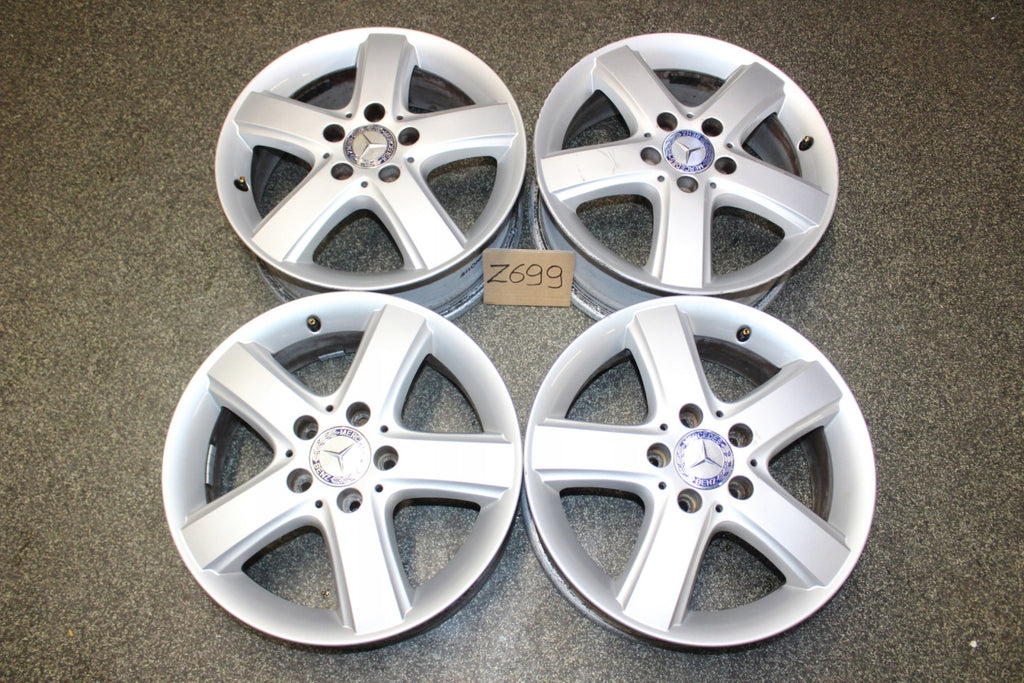 4x Alufelge 16 Zoll 6.0" 5x112 46ET A1694010302 Mercedes-Benz Rim Wheel FEL6904174674gi