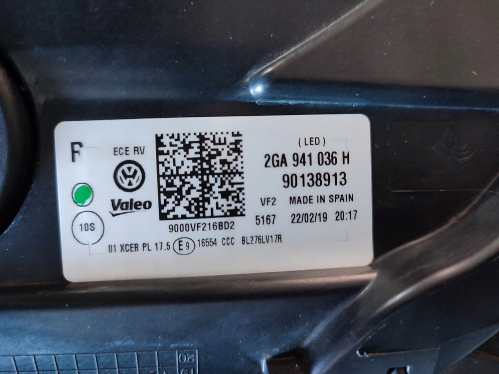 Frontscheinwerfer VW T-Roc 2GA941036H LED Rechts Scheinwerfer Headlight