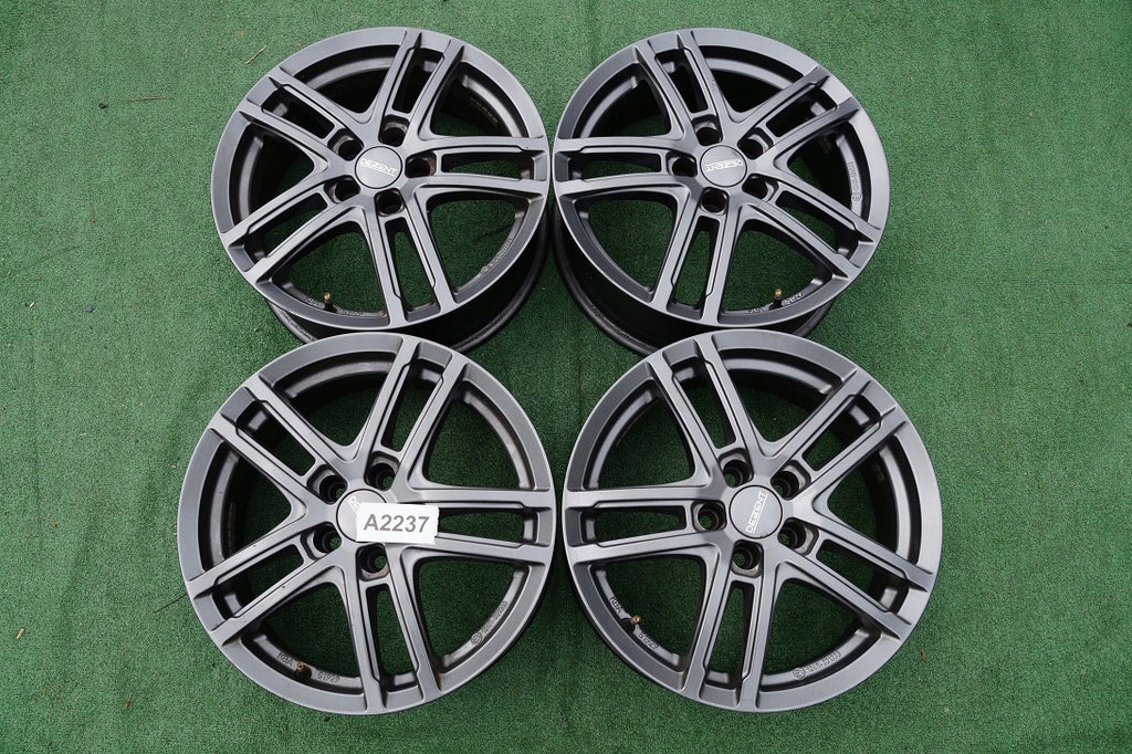 4x Alufelge 16 Zoll 6.0" 5x100 35ET Seat I Ibiza Toledo Fabia Rim Wheel FEL5450350012wg