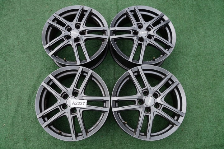 4x Alufelge 16 Zoll 6.0" 5x100 35ET Seat I Ibiza Toledo Fabia Rim Wheel FEL5450350012wg