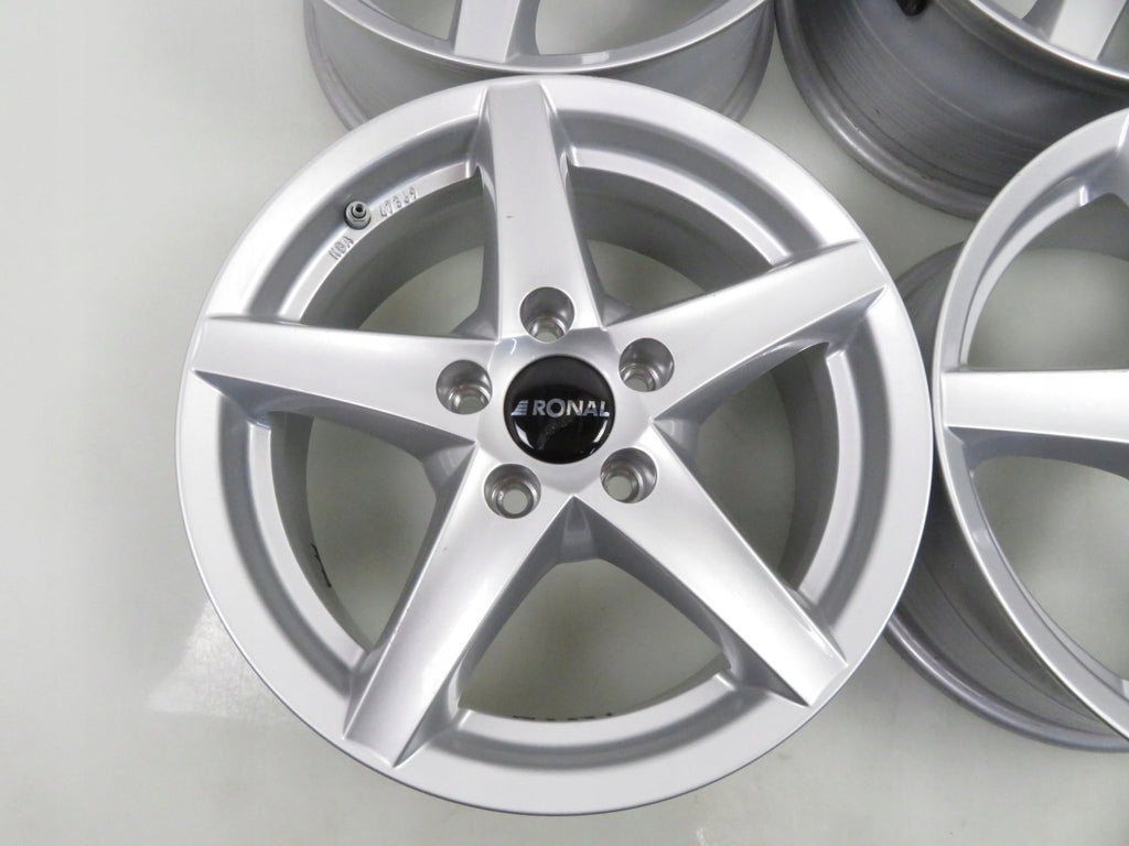 4x Alufelge 16 Zoll 7.0" 5x112 50ET Glanz Silber KBA47369 Audi I Rim Wheel FEL7164940772sg