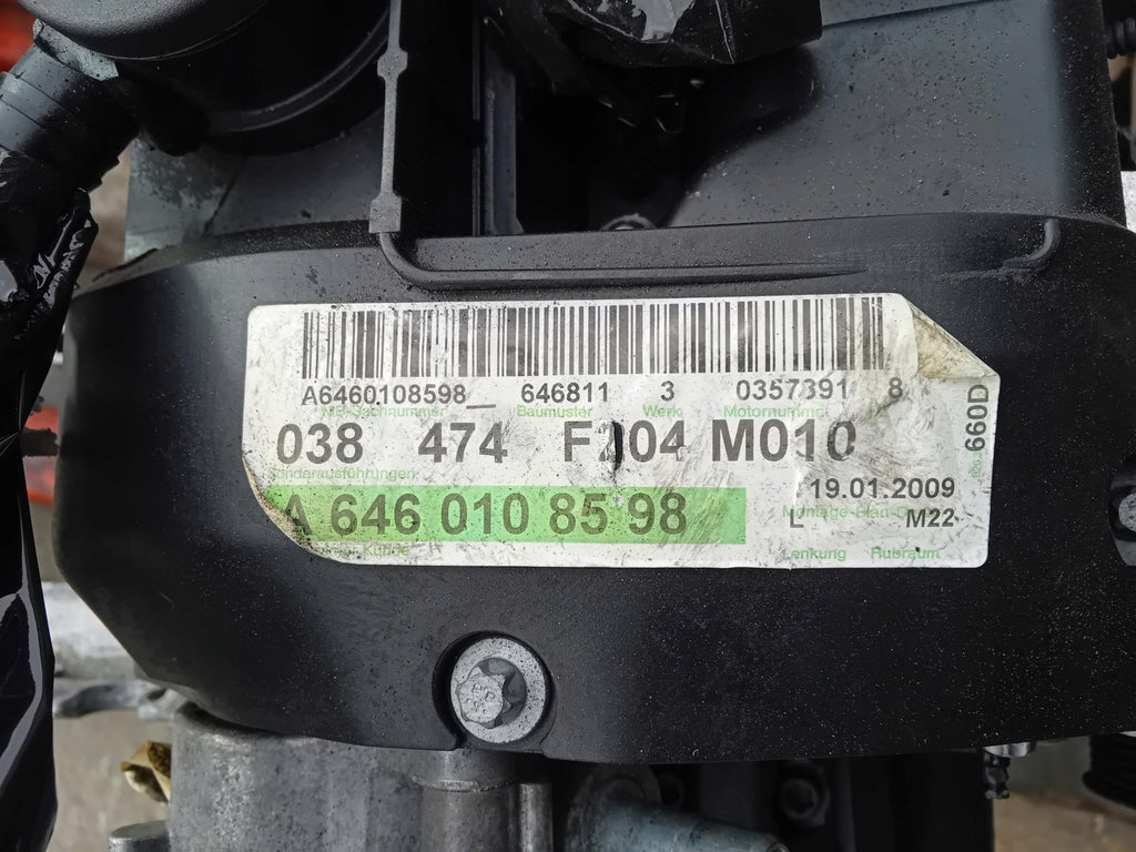 Motor Mercedes-Benz W204 651911 2.2 CDI 151TKm 2007 Diesel Engine Unkomplett