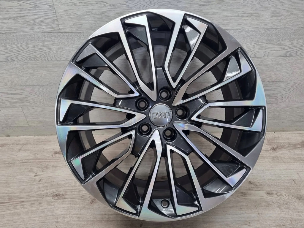 4x Alufelge 19 Zoll 8.5" 5x112 40ET Glanz Graphit 4K0601025 Audi A6 Mg Rim Wheel FEL1958717393kx