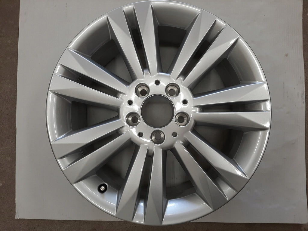 1x Alufelge 17 Zoll 7.5" 5x112 52ET Glanz Silber A2464010602 Mercedes-Benz W246