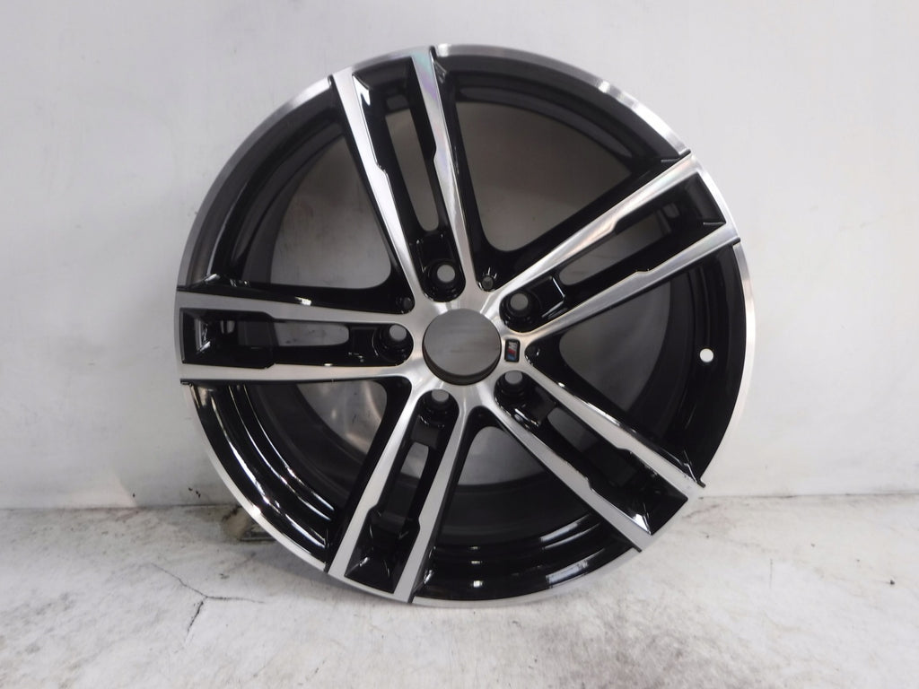 1x Alufelge 18 Zoll 8.0" 5x120 52ET Glanz Schwarz 8009703 BMW F22 F20 Rim Wheel FEL1105402823aa