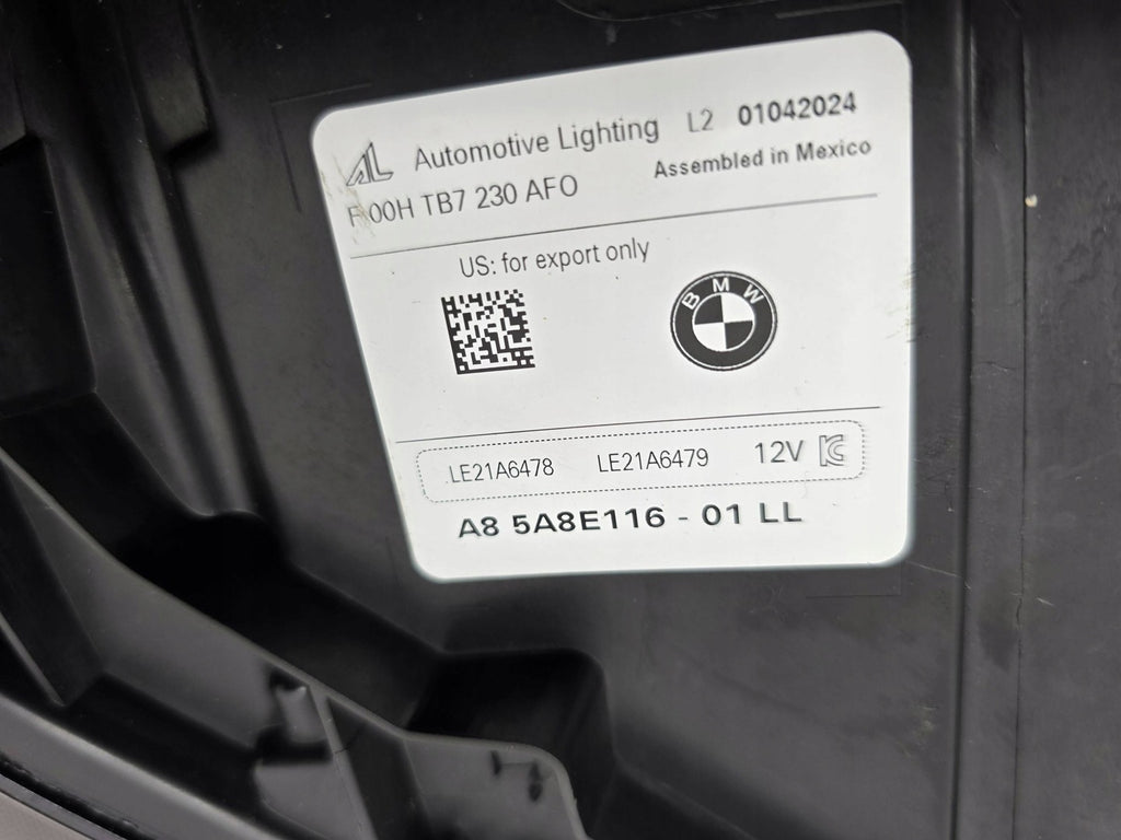 Frontscheinwerfer BMW X5 G05 G06 5A8E116 Full LED Rechts Scheinwerfer Headlight SCH8018566278lk