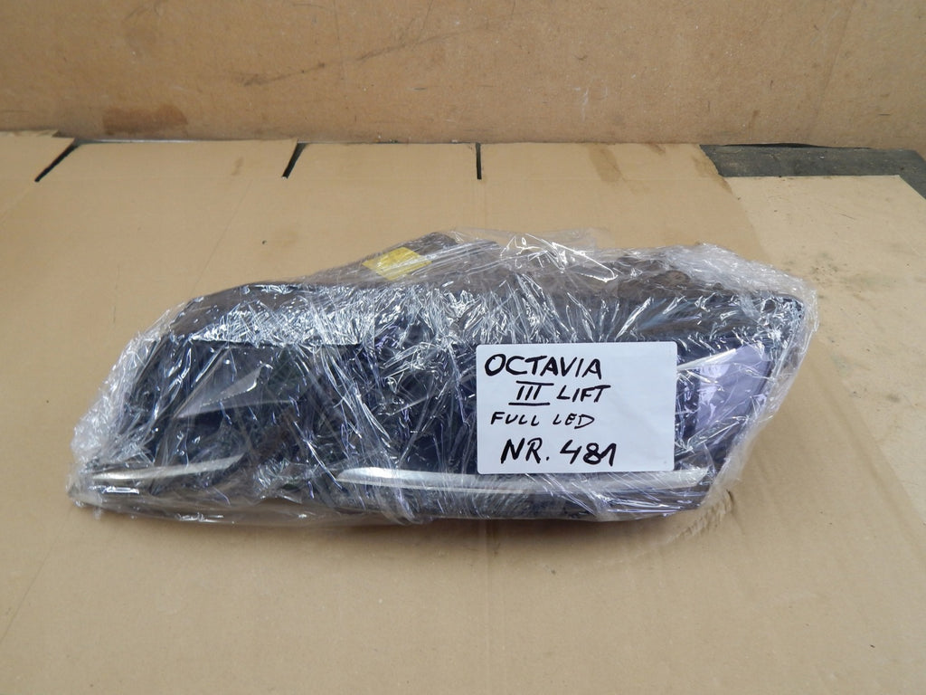 Frontscheinwerfer Skoda Octavia III 5E1941015D Full LED Links Headlight SCH9984579842hw