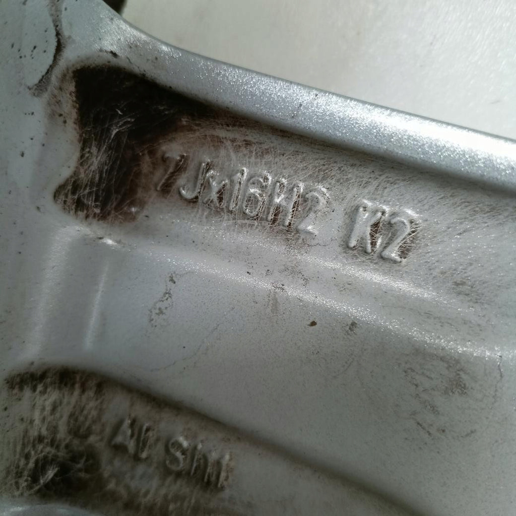 4x Alufelge 16 Zoll 7.0" 5x112 40ET Glanz Silber CC70640 Audi I Rim Wheel FEL3616484104gc
