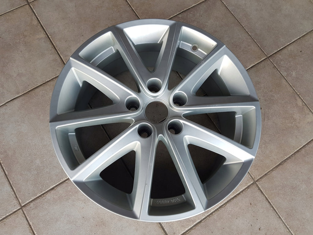 1x Alufelge 17 Zoll 7.5" 5x114.3 50ET Glanz Silber Mazda Cx5 Cx3 Rim Wheel FEL3580500065yq