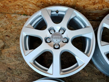 Laden Sie das Bild in den Galerie-Viewer, 4x Alufelge 17 Zoll 7.0" 5x112 37ET Glanz Silber 8R0601025E Audi Q5 Rim Wheel FEL7803959667hy