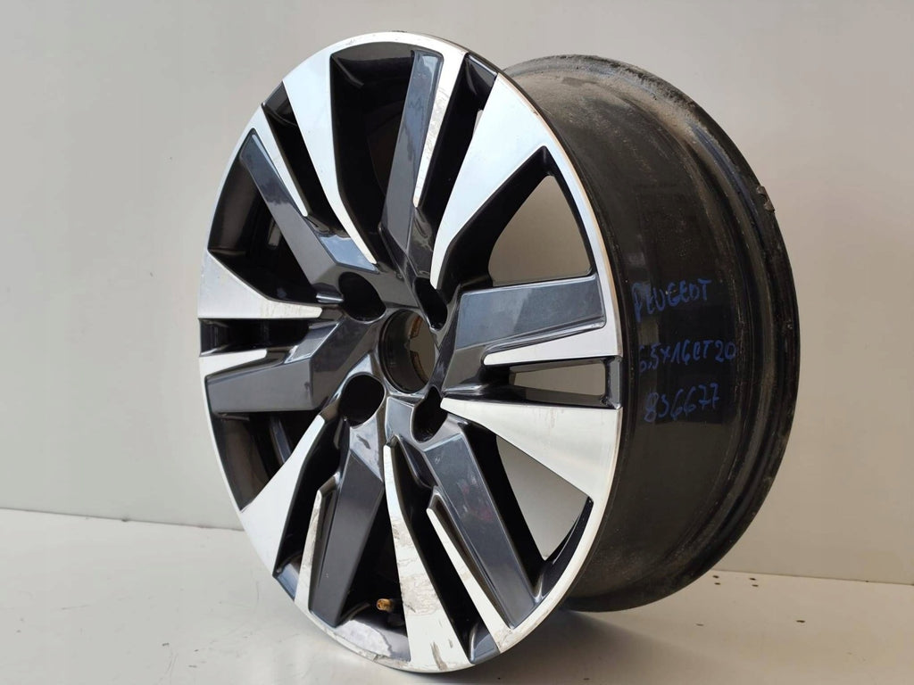1x Alufelge 16 Zoll 4x108 9813836677 Peugeot 2008 Rim Wheel FEL9003767903tm