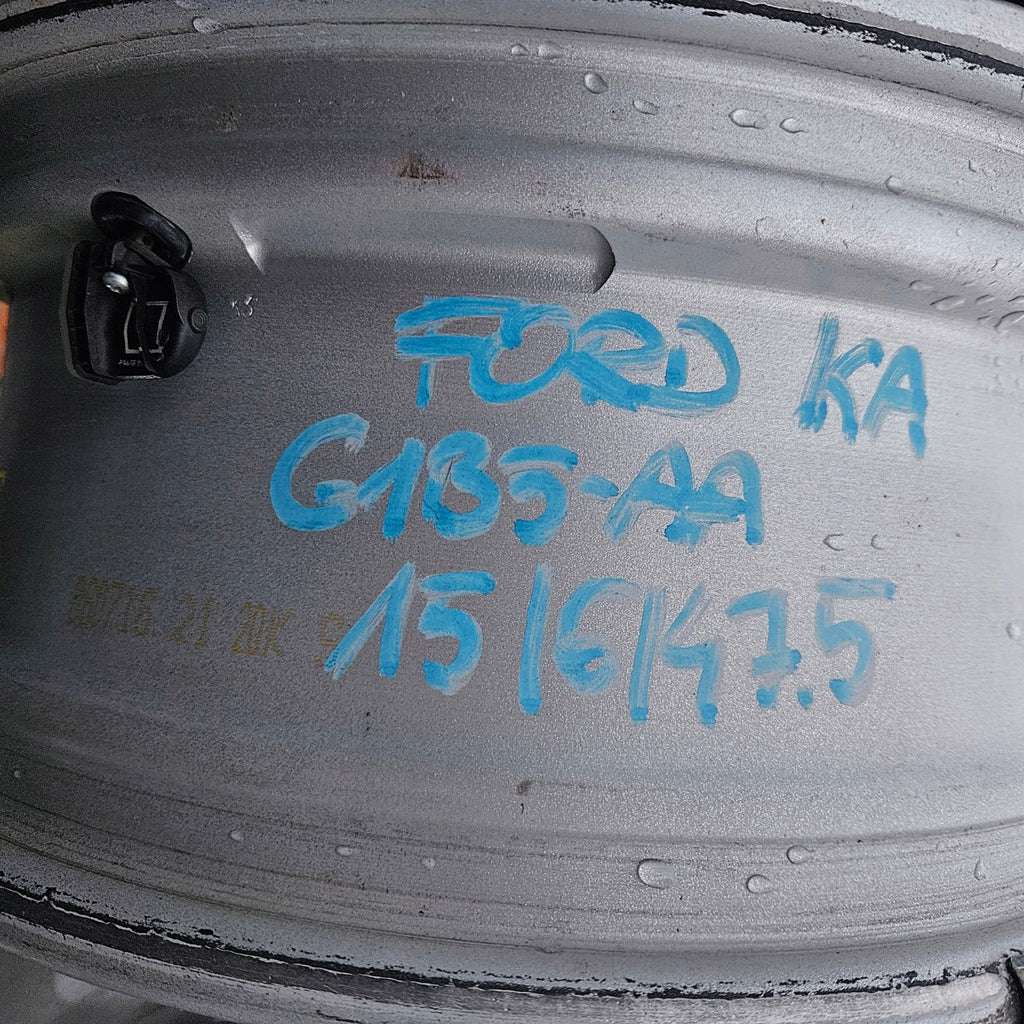 1x Alufelge 15 Zoll 6.0" 4x108 47 5ET G1B51007AA Ford Fiesta I Rim Wheel FEL3573833235rz