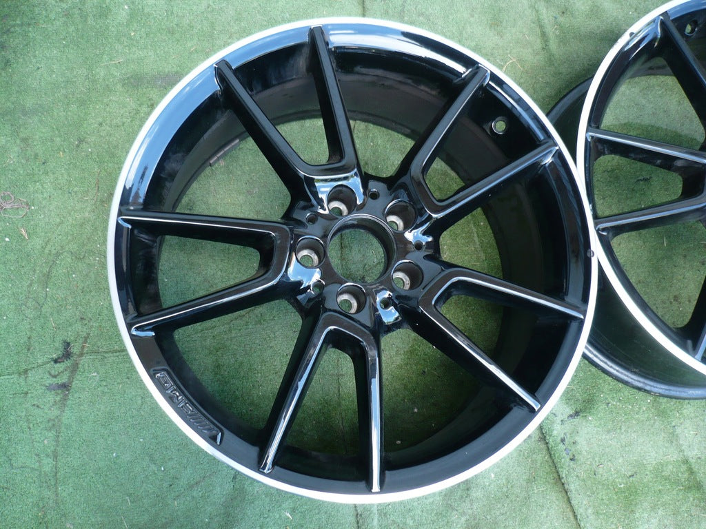 1x Alufelge 19 Zoll 8.5" 5x112 52ET A2054012300 Mercedes-Benz W205 Rim Wheel FEL2259313742bh