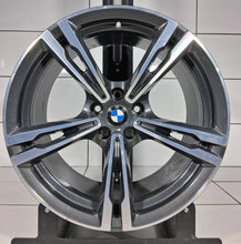 Load image into Gallery viewer, 1x Alufelge 19 Zoll 9.5" 5x112 26ET Glanz Grau 7857075 BMW F90 F91 F92 Rim Wheel FEL3792726410kx