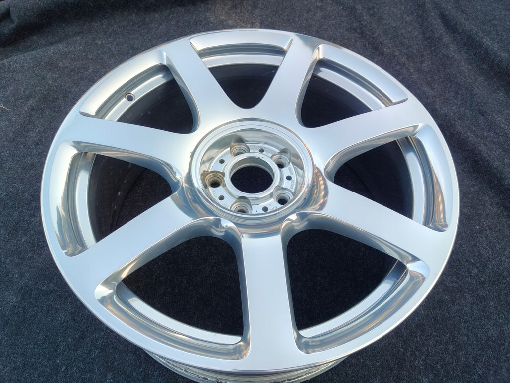 1x Alufelge 21 Zoll 8.5" 5x120 25ET Glanz Silber 6859831 Rim Wheel FEL4646558658us