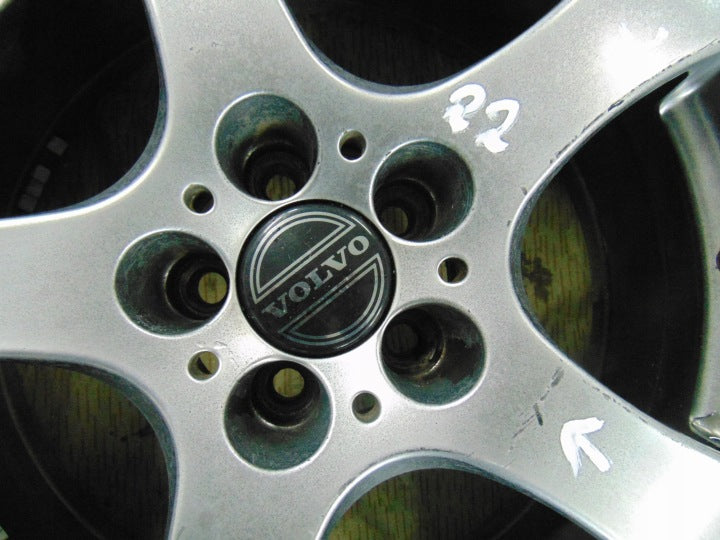 1x Alufelge 17 Zoll 7.0" 5x100 Silber KBA46006 Volvo Rim Wheel FEL2945975302nj