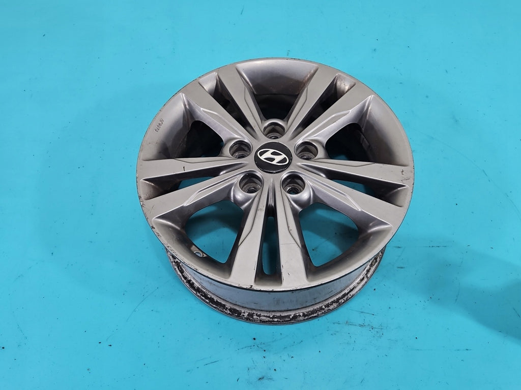 1x Alufelge 16 Zoll 6.5" 5x114.3 52910F2200 Hyundai Elantra Rim Wheel FEL5516537412sn