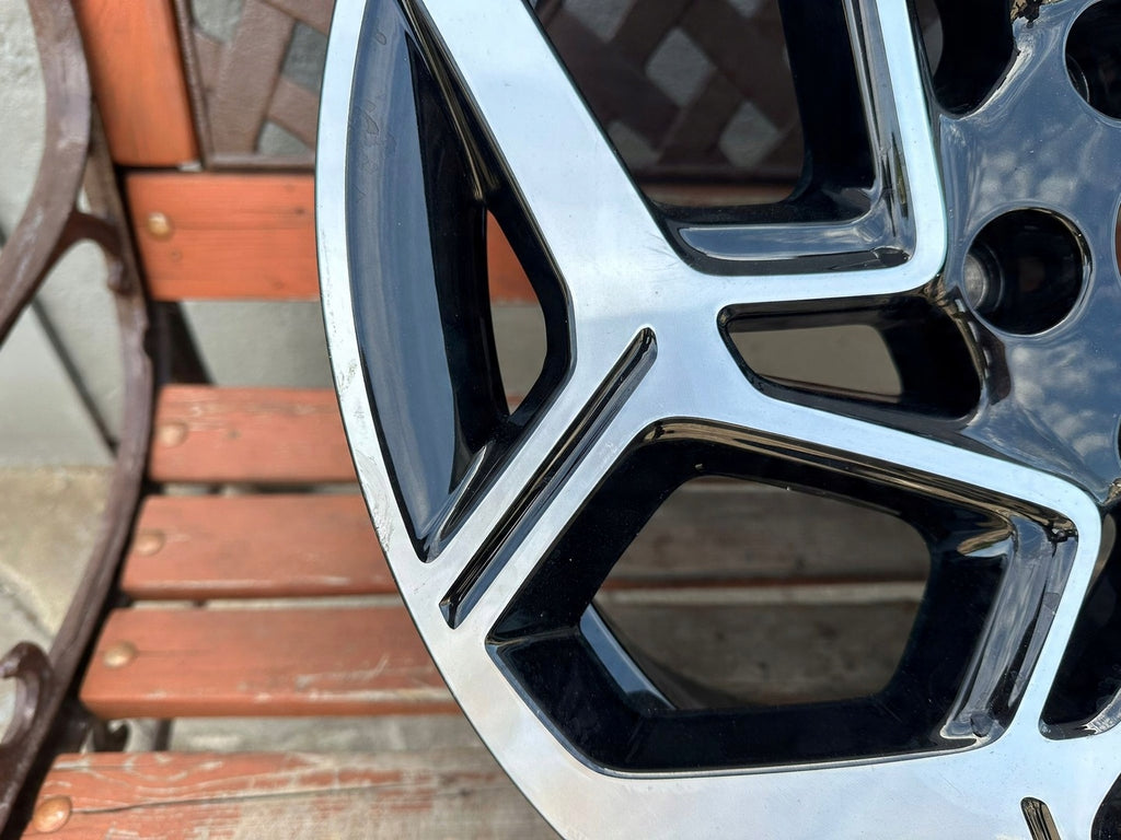 1x Alufelge 18 Zoll 7.5" 5x114.3 45ET Glanz Schwarz 52910-J7EA0 Kia Xceed