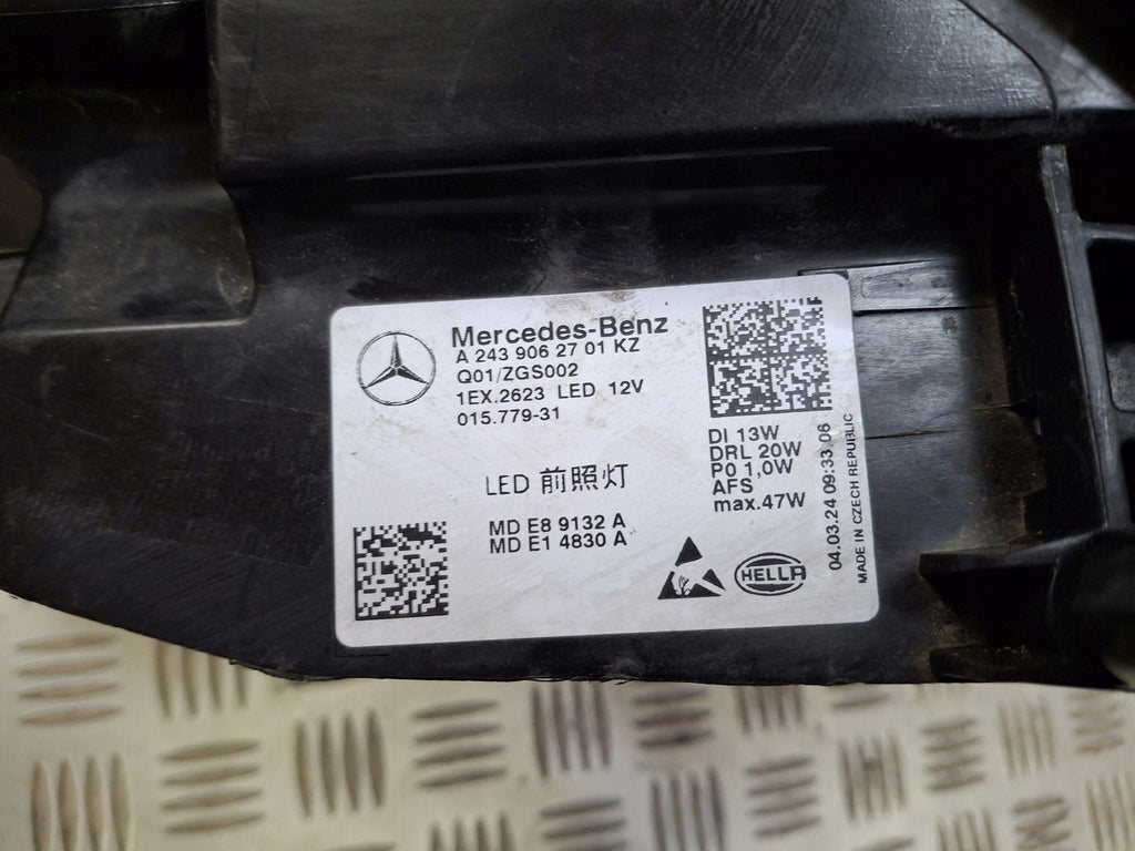 Frontscheinwerfer Mercedes-Benz Eqa Eqb A2439062701 LED Links Headlight SCH6742477798zx