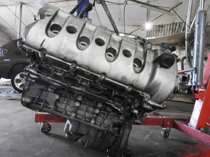 Motor Porsche Cayenne M4850 4.5 450PS 330kW 200TKm 2002 Benzin Engine Unkomplett MOT7604394265xv