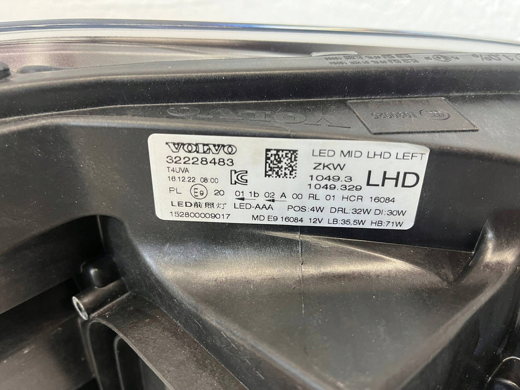 Frontscheinwerfer Volvo V40 32228483 Full LED Links Scheinwerfer Headlight SCH3704983647xd