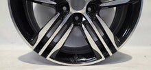 Laden Sie das Bild in den Galerie-Viewer, 1x Alufelge 19 Zoll 7.5" 5x114.3 50ET Glanz Schwarz 57R9755 Toyota C-Hr FEL2609144328cz