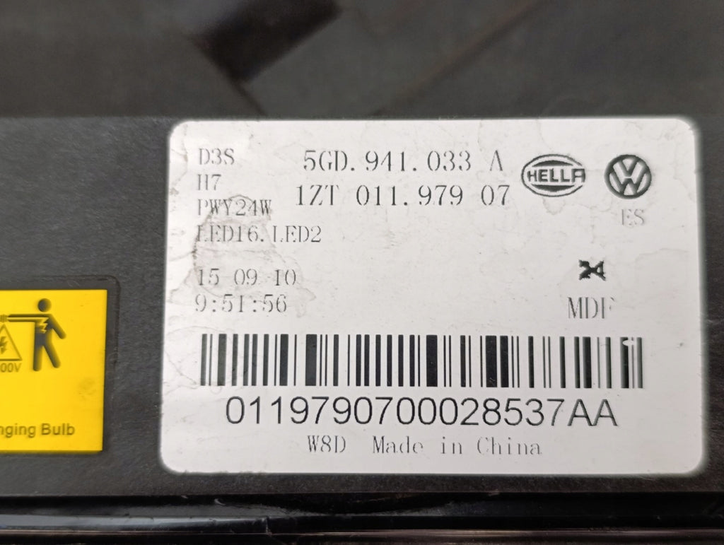 Frontscheinwerfer VW 5GD941033A Links Scheinwerfer Headlight SCH5332716383ik