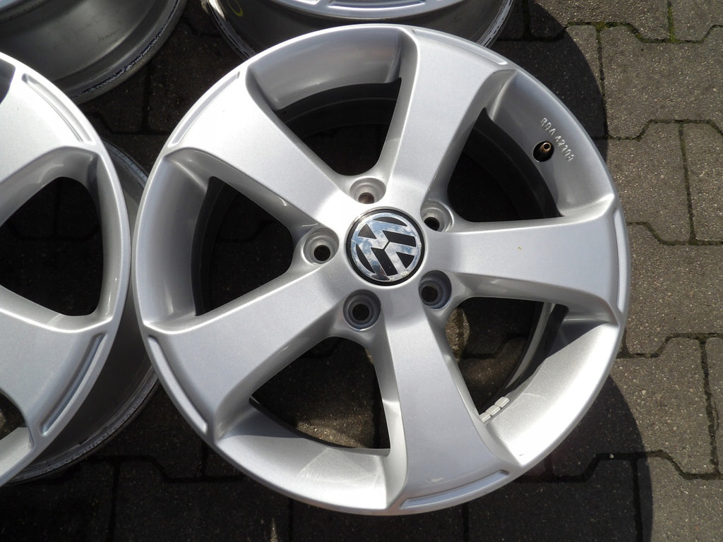 4x Alufelge 16 Zoll 6.0" 5x112 30ET VW Rim Wheel FEL7453255236pt