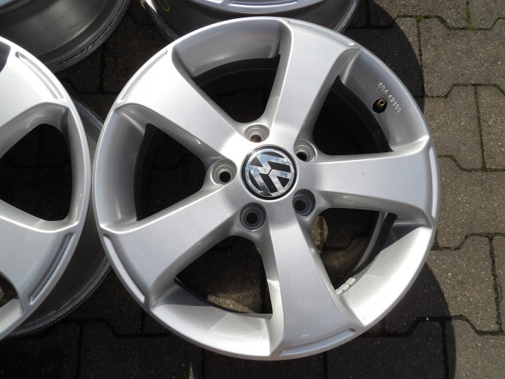 4x Alufelge 16 Zoll 6.0" 5x112 30ET VW Rim Wheel FEL7453255236pt