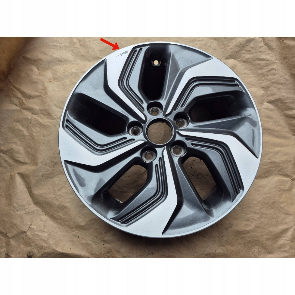 1x Alufelge 16 Zoll 52910CM100 Hyundai Bayon Rim Wheel FEL5180444912et