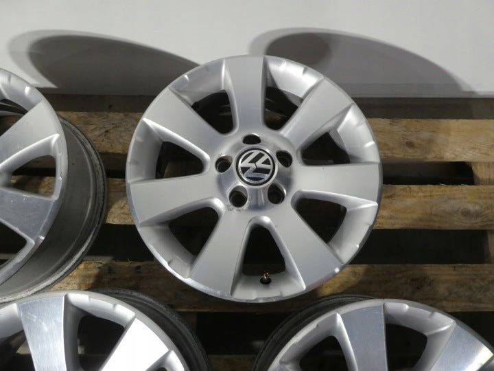 4x Alufelge 16 Zoll 6.5" 5x112 33ET 5N0601025A VW Tiguan Rim Wheel FEL2814990710lq