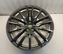 Laden Sie das Bild in den Galerie-Viewer, 1x Alufelge 22 Zoll 9.5" 5x112 Glanz Schwarz 8090013 BMW X5 Rim Wheel FEL7503217395wl