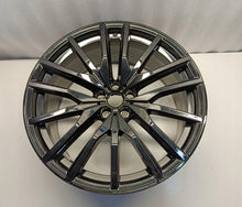 Laden Sie das Bild in den Galerie-Viewer, 1x Alufelge 22 Zoll 9.5" 5x112 Glanz Schwarz 8090013 BMW X5 Rim Wheel FEL7503217395wl