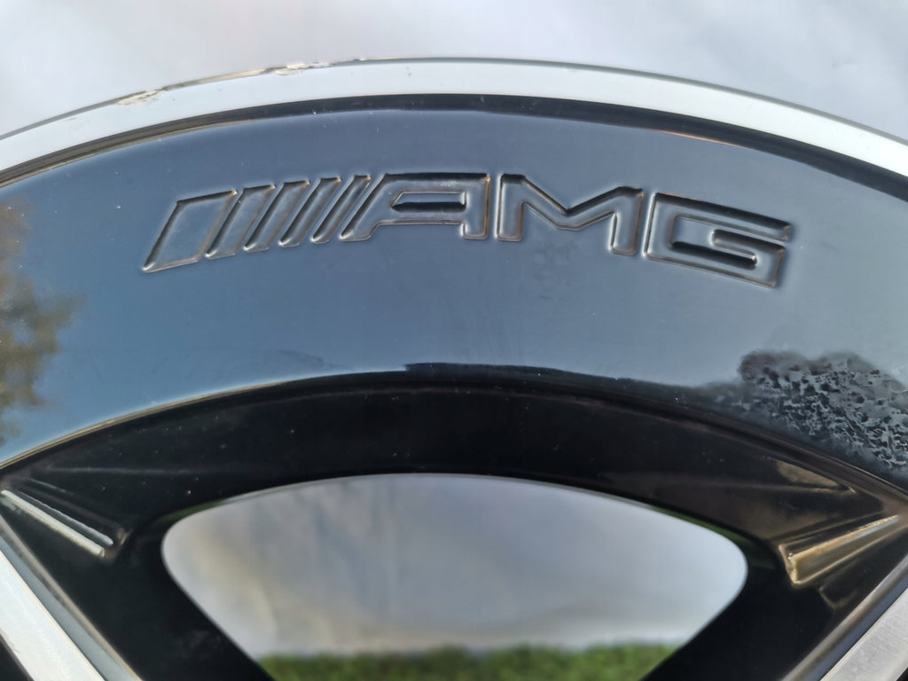 1x Alufelge 18 Zoll 9.0" 5x112 58ET Glanz Graphit A2064016600 Mercedes-Benz W206