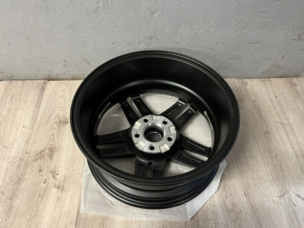 1x Alufelge 16 Zoll 6.5" 5x108 50ET Matt Schwarz 65R6655351 Rim Wheel FEL7825594208br