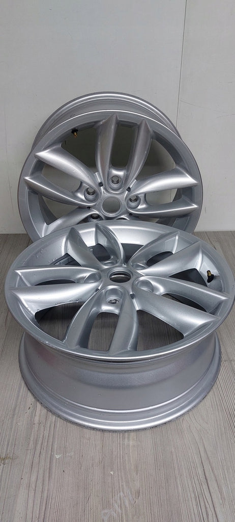 1x Alufelge 17 Zoll 7.0" 5x120 50ET Silber 9803723 Mini Countryman R60 R61