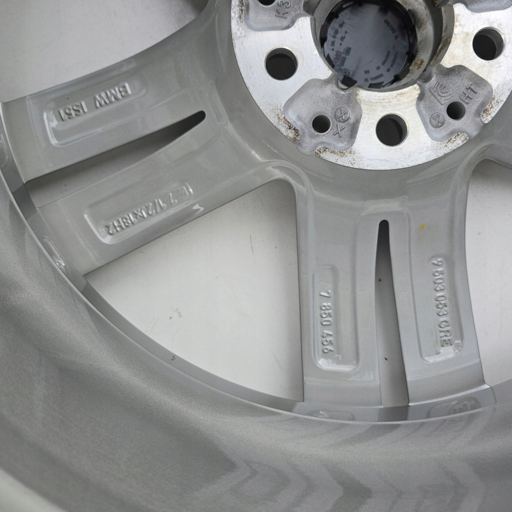 4x Alufelge 18 Zoll 7.5" 5x112 51ET Glanz Graphit 7850456 BMW F39 X1 F48 Mg FEL8509173554xx