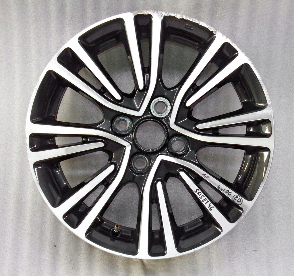 1x Alufelge 15 Zoll 5.0" 4x100 46ET 4250D418 Mitsubishi Colt Space Star