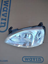 Laden Sie das Bild in den Galerie-Viewer, Frontscheinwerfer Opel Corsa C 93185145 Links Scheinwerfer Headlight