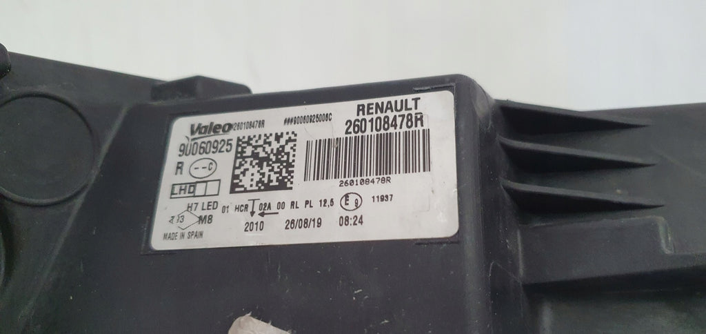 Frontscheinwerfer Renault Megane IV 260108478 LED Rechts Scheinwerfer Headlight SCH8848907930qp