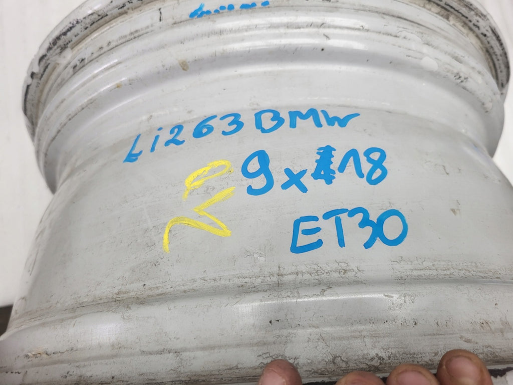 1x Alufelge 18 Zoll 9.0" 5x120 30ET Glanz Silber 7836833 BMW Z4 E85 E89 E86 FEL1396062331he