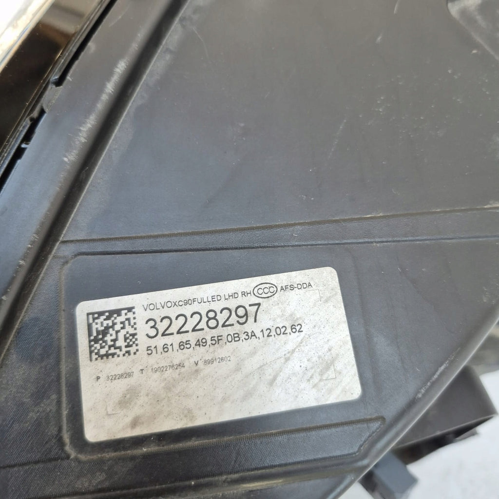 Frontscheinwerfer Volvo Xc90 II 32228297 Full LED Rechts Scheinwerfer Headlight