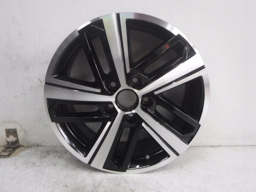 1x Alufelge 17 Zoll 6.5" 5x112 49ET Glanz Schwarz 2K7601025C VW Caddy I FEL6328533761hi