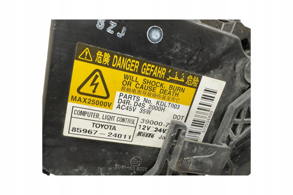 Frontscheinwerfer Toyota Avensis Rechts Scheinwerfer Headlight SCH5176090343kv