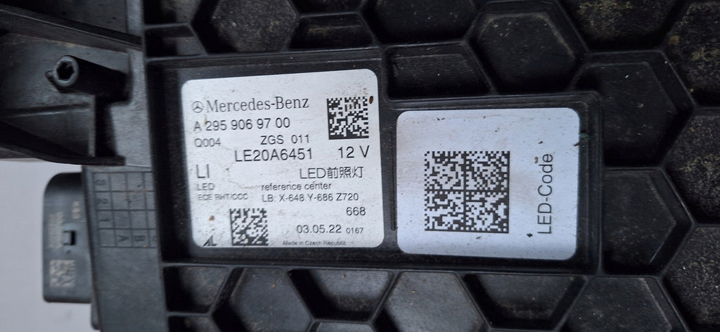 Frontscheinwerfer Mercedes-Benz Eqe A2959069700 LED Links Scheinwerfer Headlight SCH6041569244zf