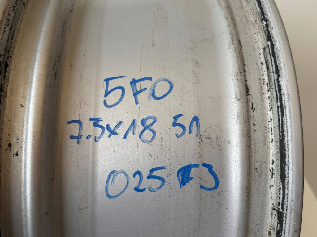 1x Alufelge 18 Zoll 5F0601025J Seat Leon Rim Wheel FEL5202252934gh